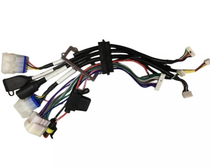 Rundes elektronisches Drahtgefäß Reinkupfer-Auto-Stereoanschlüsse 1