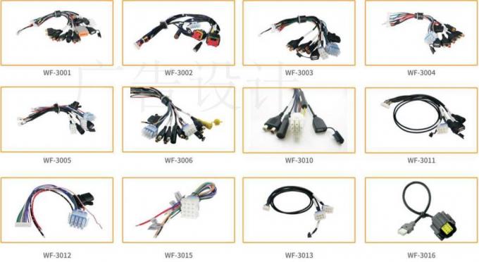 PVC-Elektroverbindung 8 Pins Automobilkabelanlage 4