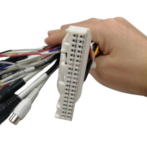 Anpassung der Kabelmontage Dreh-Signal-Adapter-Drähte für Auto Video & Audio Nachvermarkt-Signal-Verkabelung 0