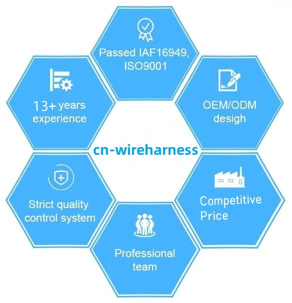 Professionelle Verkabelungsharness Herstellung Custom OBD Y Kabel 2 Männlich zu weiblich Splitter Kabel 11