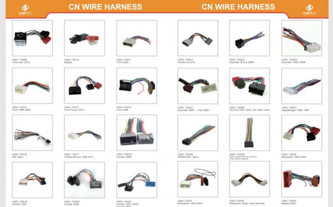 16pins Automobil Drahtgurt Montage männlicher und weiblicher Stecker OBD2 Kabel 1