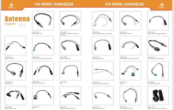 16pins Automobil Drahtgurt Montage männlicher und weiblicher Stecker OBD2 Kabel 4