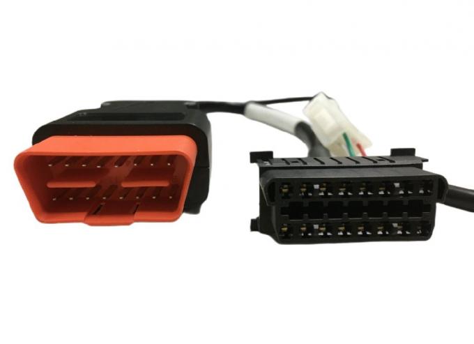 Anpassung der Verkabelung Hülle Auto Wartung 2 Mann zu 1 Frau BMW 16 Pin OBD Kabel 0