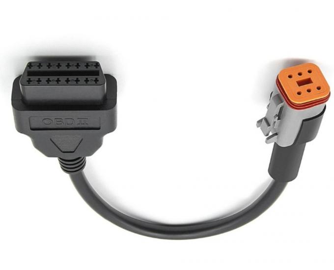 FCC-kompatible 6-Pin-Konnektor-Lkw-Verkabelungsschnur OBD-Drahtschnur 0