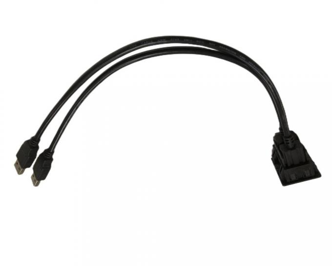ODM Kabel Draht Gurt zwei USB-Verlängerungskabel Automotive Dash Mount 5
