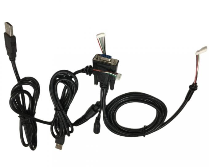 Rundes Kabel-Draht-Gurt 2,54 mm 4 Nadel auf DB9 weiblich RS232 auf HMI 1