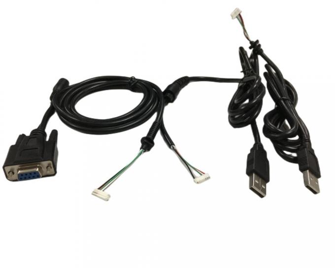 Rundes Kabel-Draht-Gurt 2,54 mm 4 Nadel auf DB9 weiblich RS232 auf HMI 2