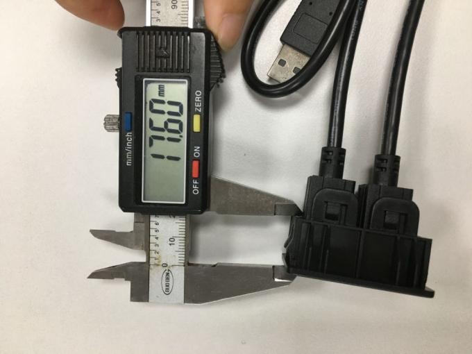 Auto-USB-Ladegerät Kabel Draht Gurt für Mitsubishi Dash Mount angepasst 0
