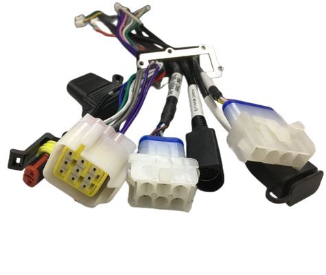 Rundes elektronisches Drahtgefäß Reinkupfer-Auto-Stereoanschlüsse