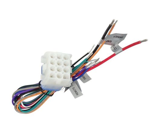 Individuell angepasste Steckdose mit 12-Pin-Stereo-Gurt, Wasserdicht