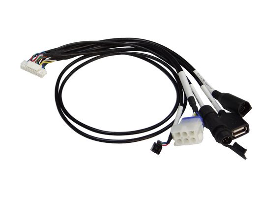 Individuell angepasste Steckdose mit 12-Pin-Stereo-Gurt, Wasserdicht