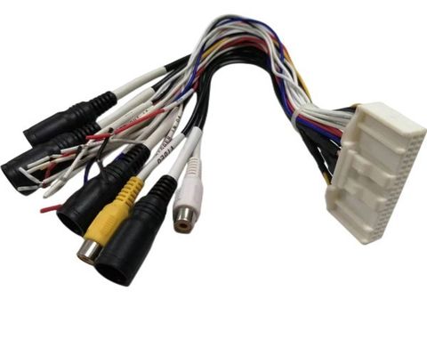 Anpassung der Kabelmontage Dreh-Signal-Adapter-Drähte für Auto Video & Audio Nachvermarkt-Signal-Verkabelung