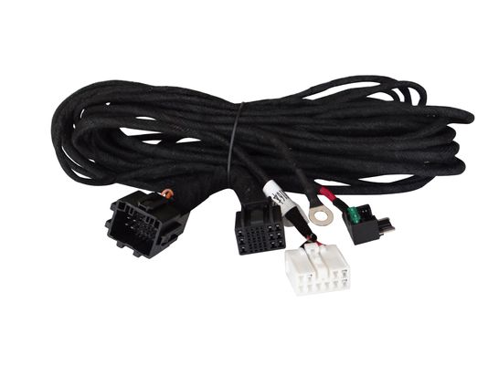 Spannung 12V Funkdraht-Gurtkabel Stereo OEM Stecker-Adapterkabel