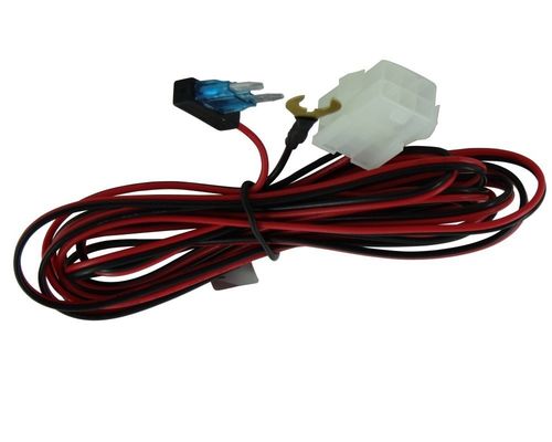 RoHS Automobil-Stromkabel Direktdraht 300V mit Sicherung