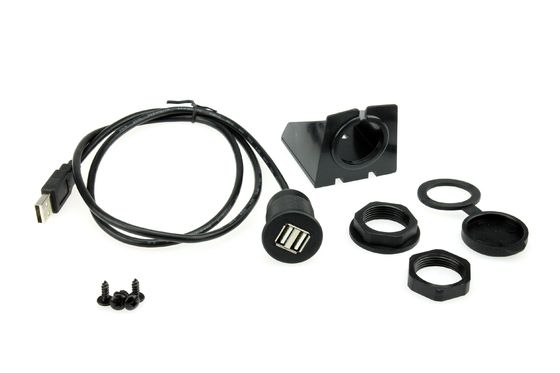 Dashboard benutzerdefiniertes Kabel Gurt Flush Mount Doppel USB Universal Ctuniusb