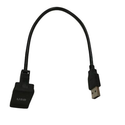Quadratische Kabel-Panel-Draht-Gurt-Auto-USB-Kabel mit Staubschutz