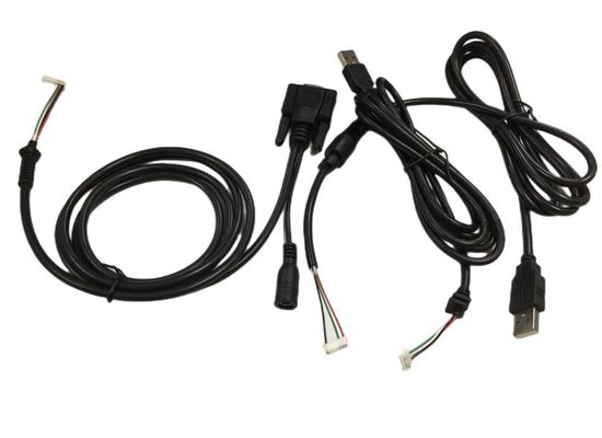 Rundes Kabel-Draht-Gurt 2,54 mm 4 Nadel auf DB9 weiblich RS232 auf HMI