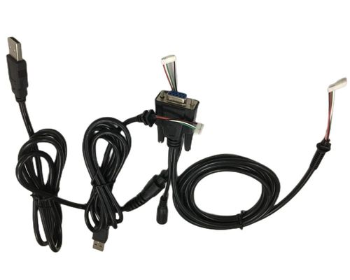 Rundes Kabel-Draht-Gurt 2,54 mm 4 Nadel auf DB9 weiblich RS232 auf HMI