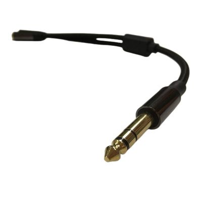 1 / 4 Zoll Kopfhörer Splitter Kabel Montage 2 weibliche zu 1 männliche Audio-Kabel