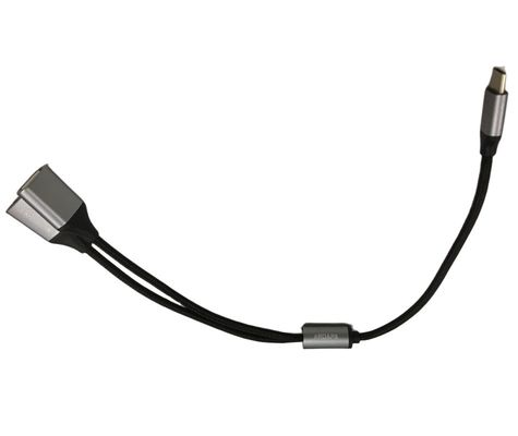 3m Kabel-Draht-Gurtensammlung 1 Typ C bis 2 USB 2 In 1 USB-Kabel