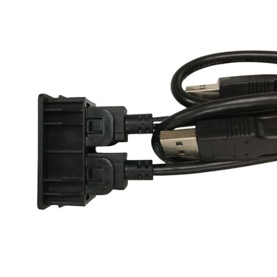 Auto-USB-Ladegerät Kabel Draht Gurt für Mitsubishi Dash Mount angepasst