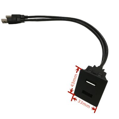 Auto-Dash-Kabel-Draht-Gurt Single Dual-Auto-Ladegerät USB-Steckdose
