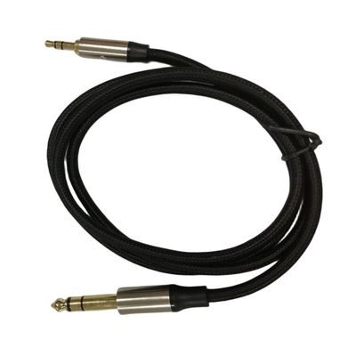 Schwerlast-Gebraucht-Drahtgurt Männlich-Männlich-Aux 3,5 mm bis 6,35 mm Jack-Audiokabel