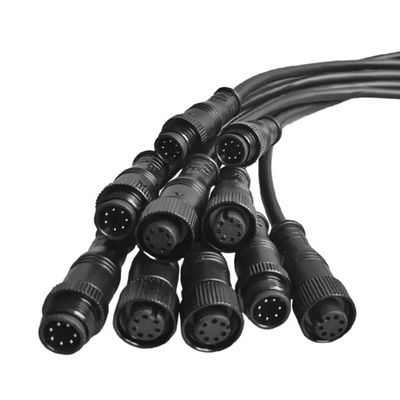 Anpassung IP68 M12 wasserdichtes Verlängerungskabel für Bergbau und Unterwassertechnik