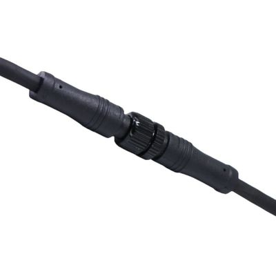 Männliches geradees M12-Kabel für LED-Ausrüstung / Medizingerät OEM