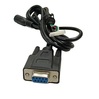 Custom Dub-9 Pin Wire Harness mit 4-Pin-Druckeranschluss und Wechselstromanschluss