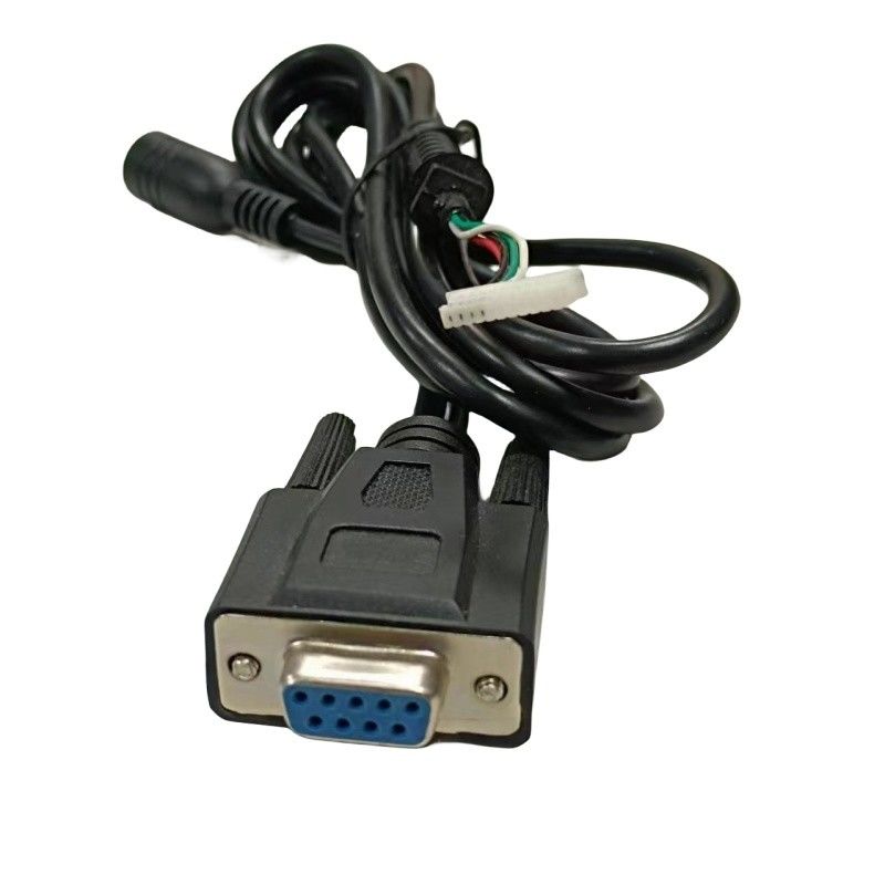 Custom Dub-9 Pin Wire Harness mit 4-Pin-Druckeranschluss und Wechselstromanschluss